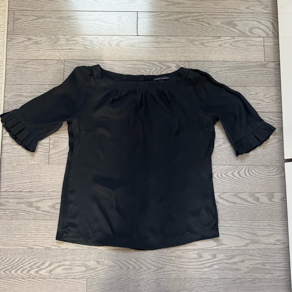 Elegant Black Women's Top
